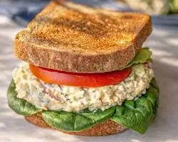 Chickpea "Chicken" Salad Sandwich