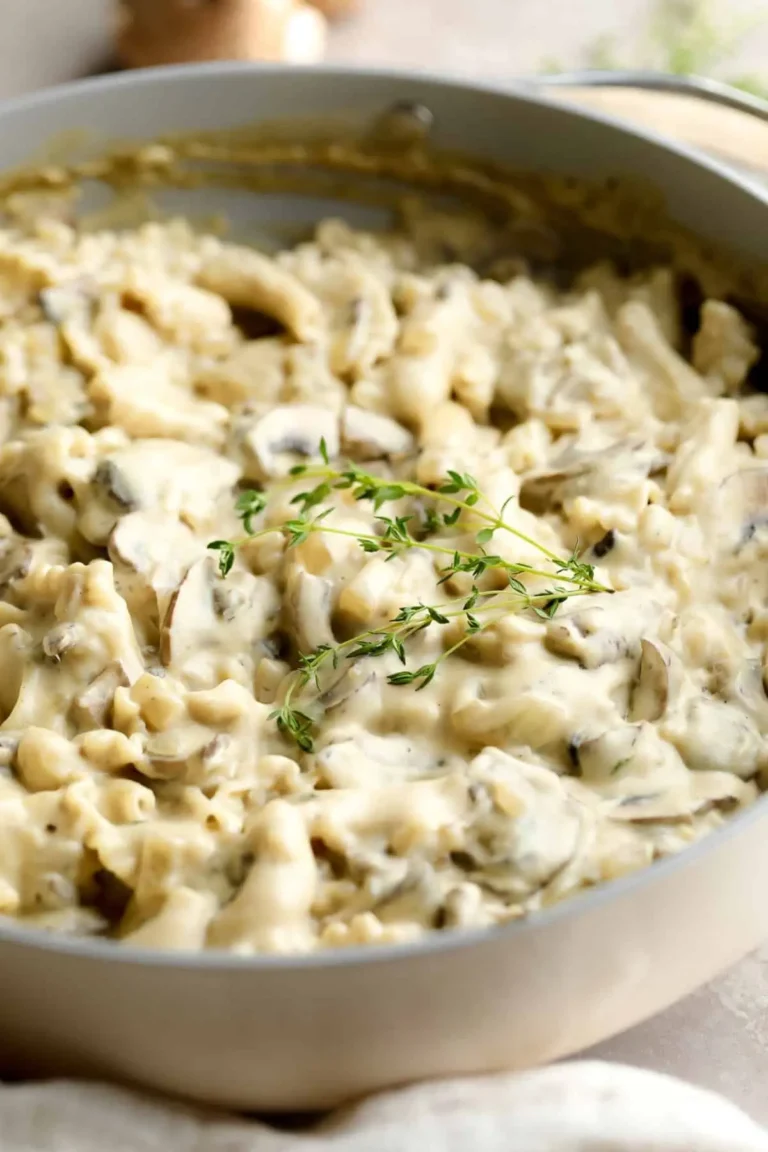 Ultimate Classic Vegan Mushroom Stroganoff