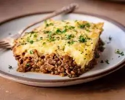 Hearty Vegan Shepherd’s Pie with Golden Mashed Potatoes
