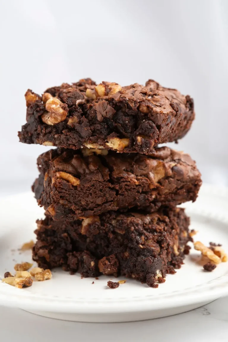 Vegan Fudgy Brownies